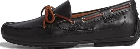 Ralph Lauren Men's Roberts Leather Driver Black Size 12