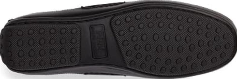 Ralph Lauren Men's Roberts Leather Driver Black Size 12