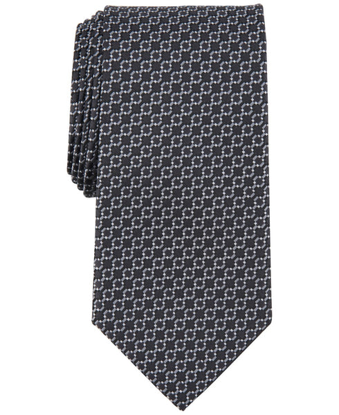 Perry Ellis Men's Schaeffer Medallion Tie Black