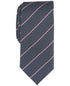 Alfani Mens Tie Necktie One Size Pink Striped Knighton