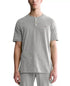 Tommy Hilfiger Men's Short Sleeve Solid Henley Gray L