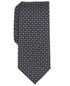 Bar III Mens Raleigh Mini Diamond Tie Necktie Modern Black Silk Blend