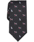 Club Room Men's Sweater Dog Tie Onyx
