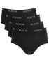 Alfani Men’s 4-Pack Briefs 100% Cotton Tagless XXL Black