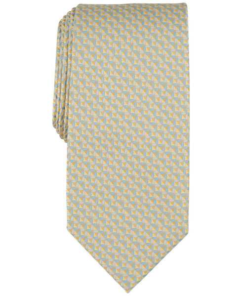 Perry Ellis Men's Haine Mini-Chevron Tie Yellow