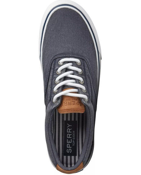 Sperry Men's Striper II CVO Core Canvas Sneakers Navy 8