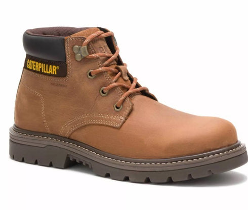 Caterpillar Men's Outbase Waterproof Work Boot Brown Size 10 M