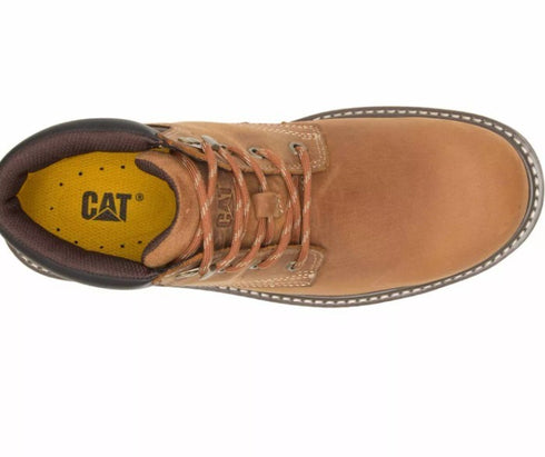 Caterpillar Men's Outbase Waterproof Work Boot Brown Size 10 M