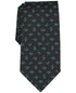 Club Room Men's Wreath Graphic Tie Black
