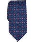 Perry Ellis Men's Laytone Diamond Medallion Tie Navy