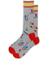 Hot Sox | Men's Skiers Socks Gray 10-13