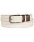 Alfani Men's Web Belt Natural Solid S 30-32