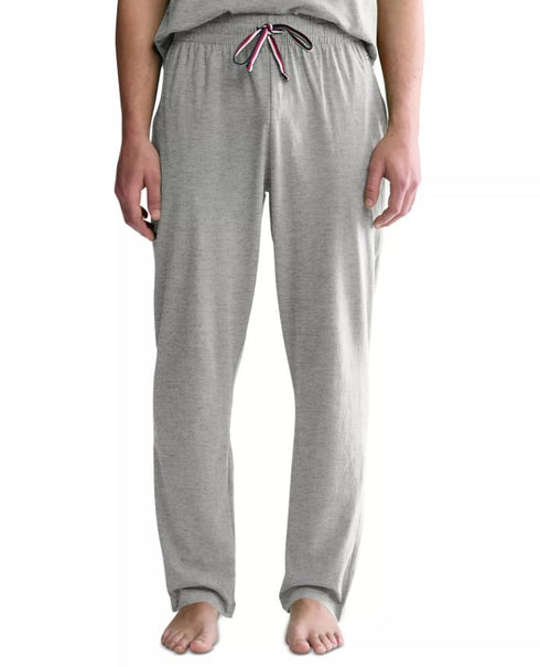 Tommy Hilfiger Men's Regular-Fit Drawstring Sleep Pants Gray Heath M