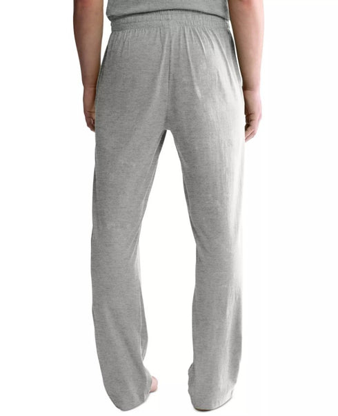 Tommy Hilfiger Men's Regular-Fit Drawstring Sleep Pants Gray Heath M