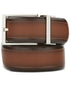 Perry Ellis Portfolio Men's Twill Embossed Belt Brown L 38-40