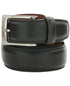 Perry Ellis Portfolio Men's Leather Dress Belt Black M 34-36