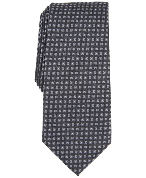Alfani Mens Hazel Square Tie Gray One Size