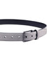 Alfani Men's Faux Suede Belt Gray Harness Buckle M 34-36