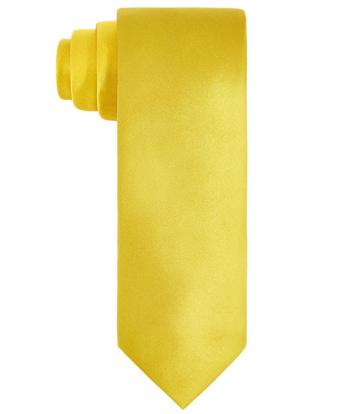 TAYION Mens Regular Fit Tie Necktie One Size Yellow Alpha Phi Alpha