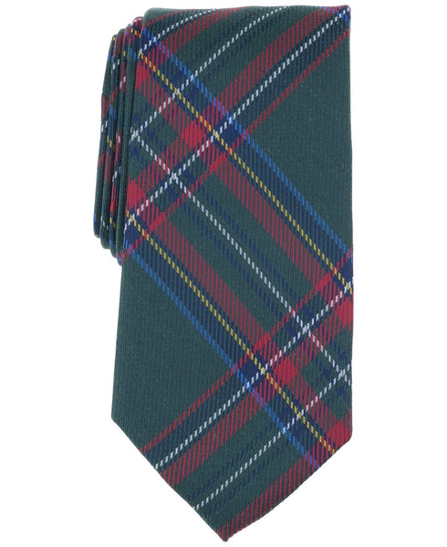 Club Room Men's Ames Plaid Tie Hunter