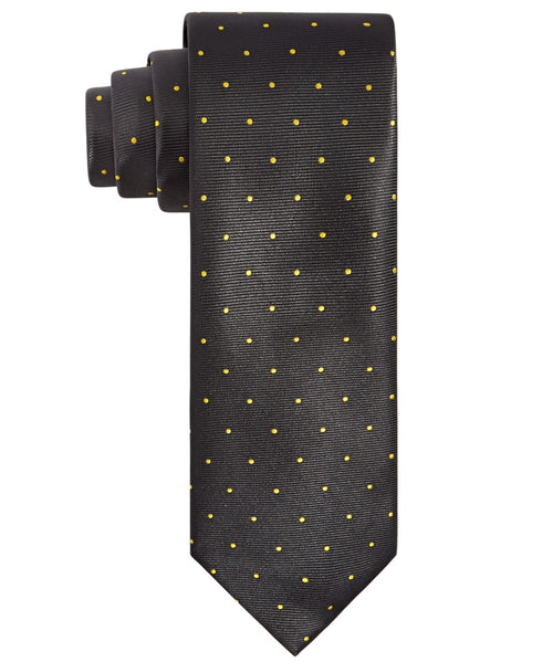 TAYION Mens Classic Fit Tie Necktie One Size Black Alpha Phi Dot Dot