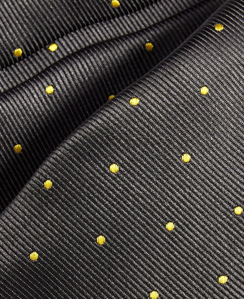 TAYION Mens Classic Fit Tie Necktie One Size Black Alpha Phi Dot Dot