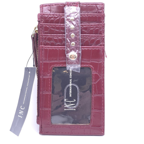 I.N.C. International Concepts Hazel Cardcase Dark Cherry New