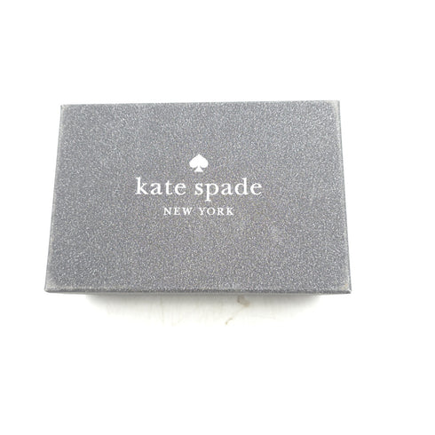 kate spade new york Morgan Bow Embellished Saffiano Leather Card Holder Autumnal