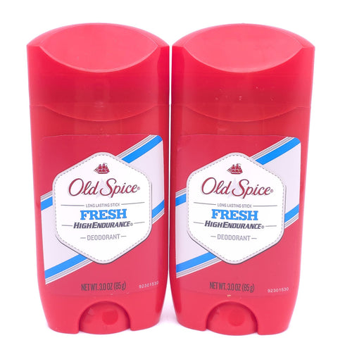 Old Spice Fresh High Endurance Deodorant Stick - 3 Oz Each 2 pack